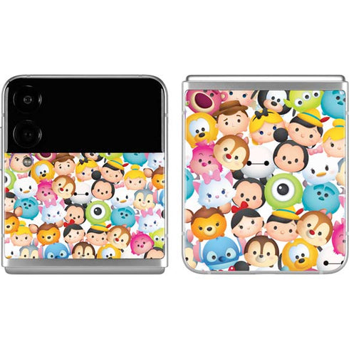 Disney Tsum Tsum Animated Characters Galaxy Z Flip4 5G Skin